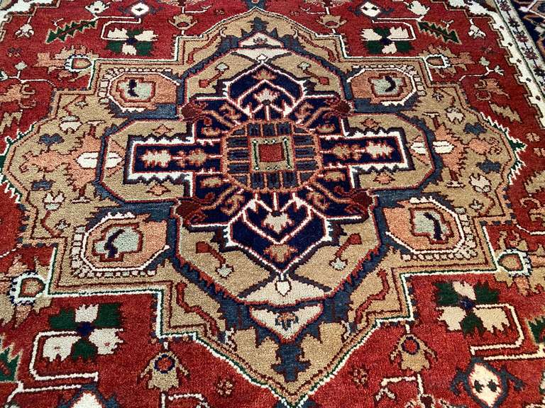 MAGNIFICENT SERAPI DESIGN RUG 8x10