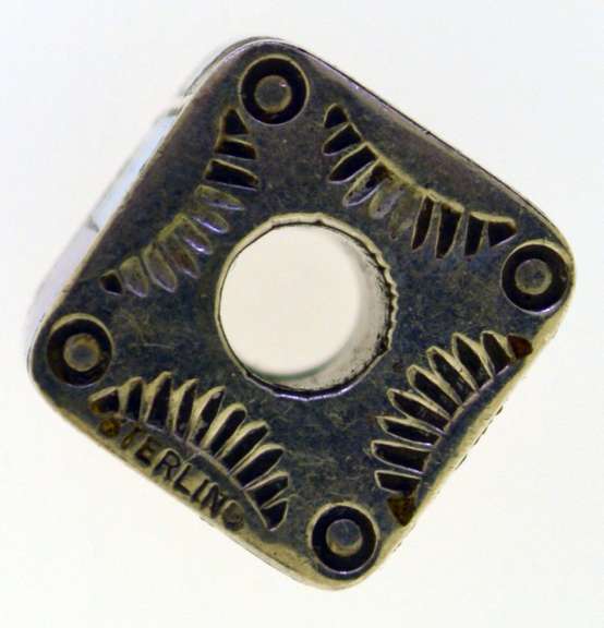 Sterling Silver D/T Emery Native American Navajo Pendant