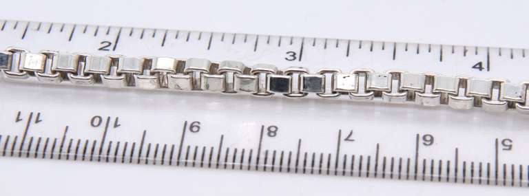 Tiffany & Co Venetion Box Chain Bracelet