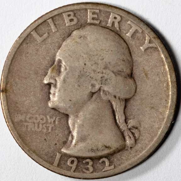 Key 1932 S Washington Quarter