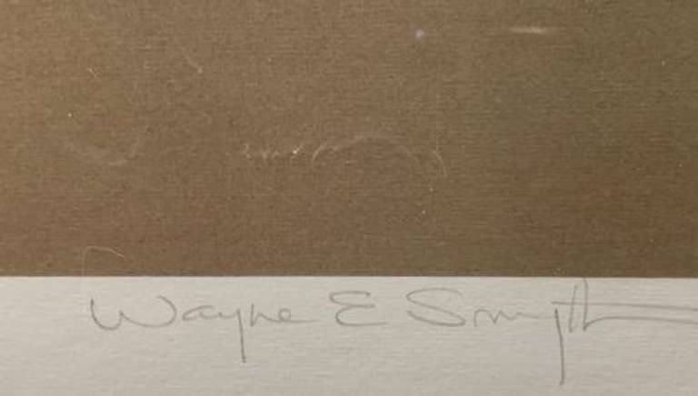 Wayne Smyth Artist's Proof Lithograph