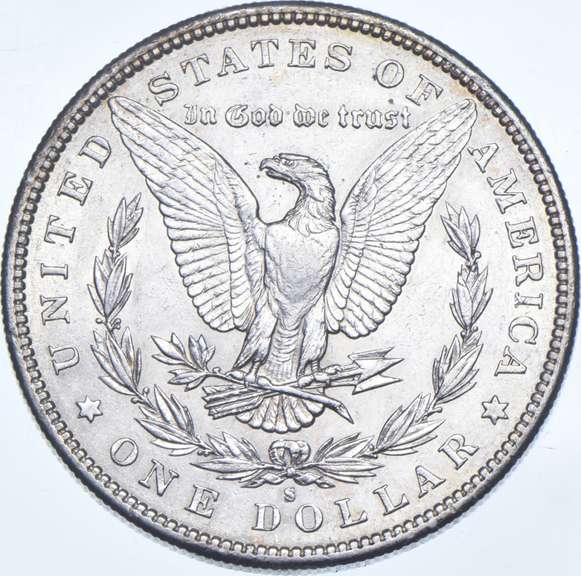 1884-S Morgan Silver Dollar