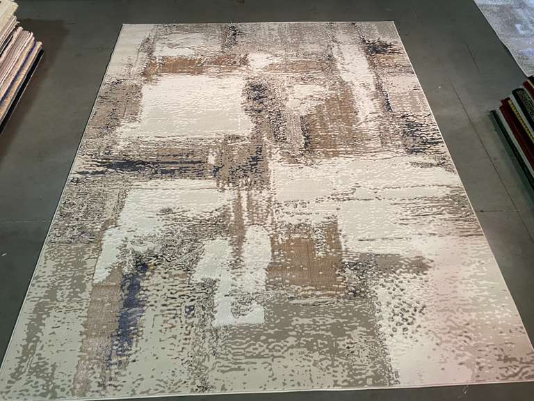 LOVELY ART DECO RUG 6x8