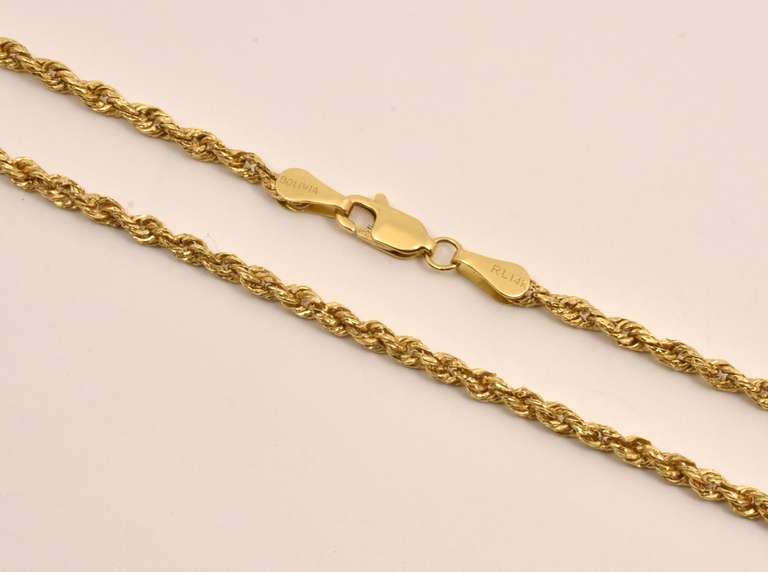 Lightweight Rope Necklace