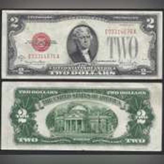 $2 1928-G Legal Tender Gorgeous Gem Note.