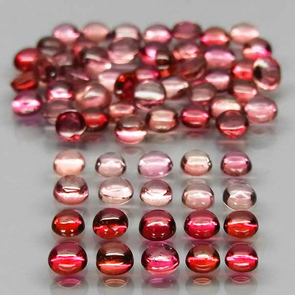 Fancy colored 8.07ct Songean Sapphire cabochon parcel