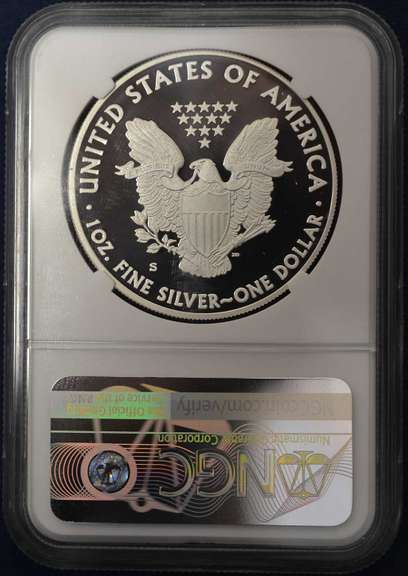 2012-S American Silver Eagle NGC PF69 Ultra Cameo