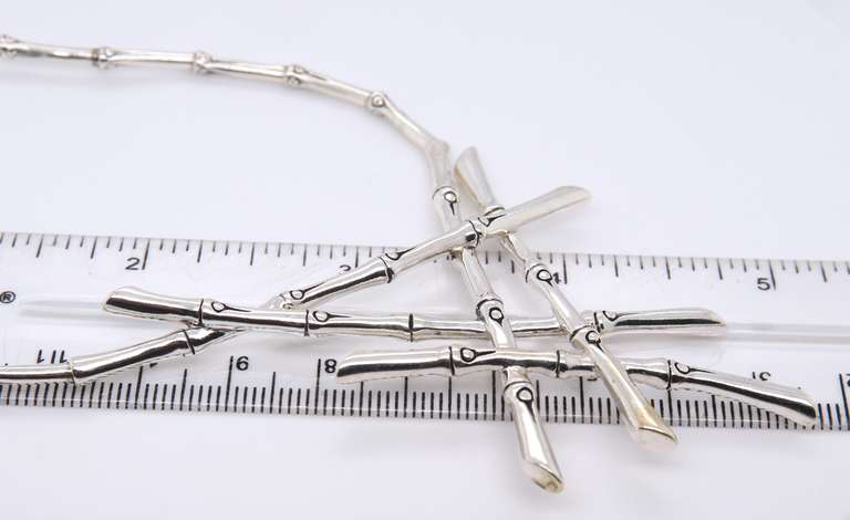 Sterling Silver John Hardy Bamboo Necklace