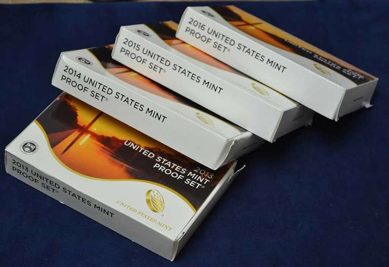 2013-2016 US Proof Sets