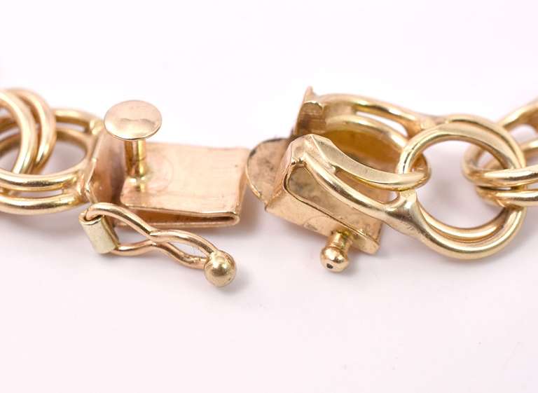 Darling Doubled Bracelet in 14K Yellow Gold