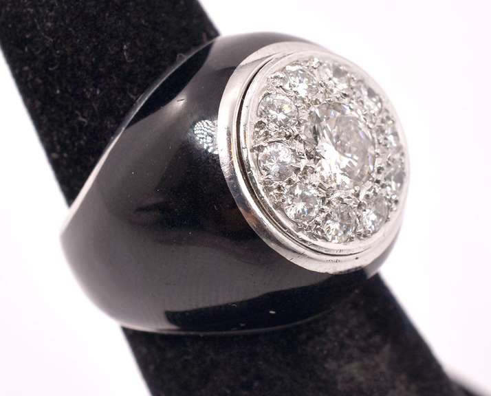 Magnificent Diamond Cluster Ring, 14KT