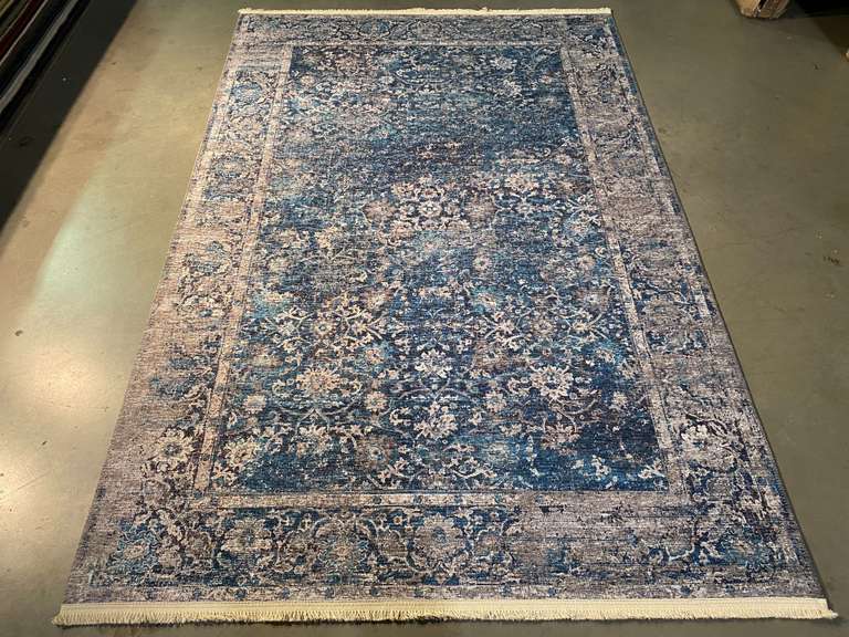 FABULOUS VINTAGE REPRO DESIGN RUG 6x8