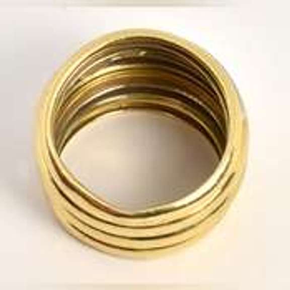 Wide 14k Bi-Color Ring
