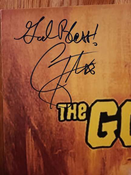 Corey Feldman The Goonies Autographed 24x36 Poster ACOA