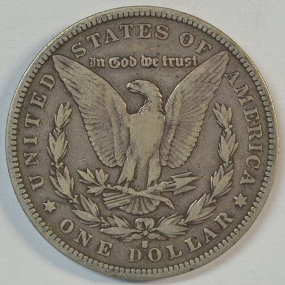 Boldly-defined 1892-S Morgan Silver Dollar. Key date