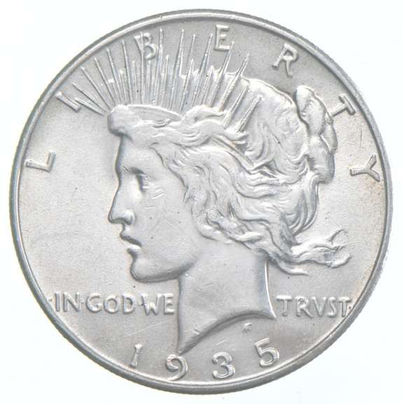 1935 Peace Silver Dollar