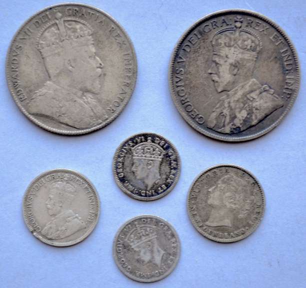 Newfoundland Silver Coin Lot
