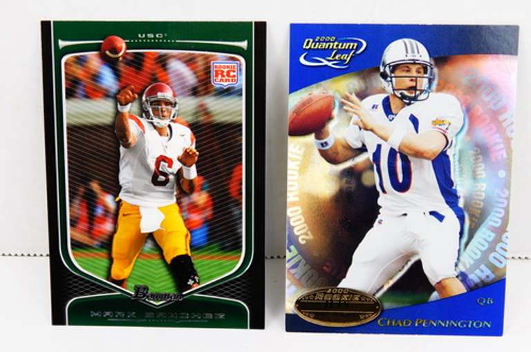Mark Sanchez & Chad Pennington Rookie Football Cards