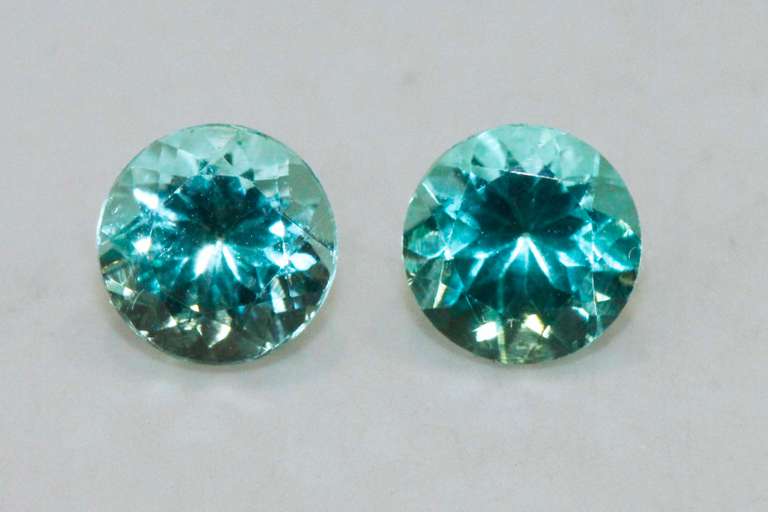 Luscious Natural Apatite Pair