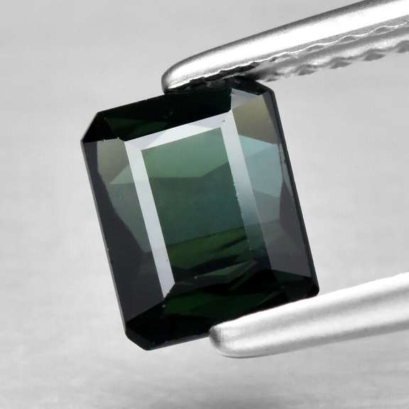 Rich 1.01ct VS untreated blue green Tourmaline