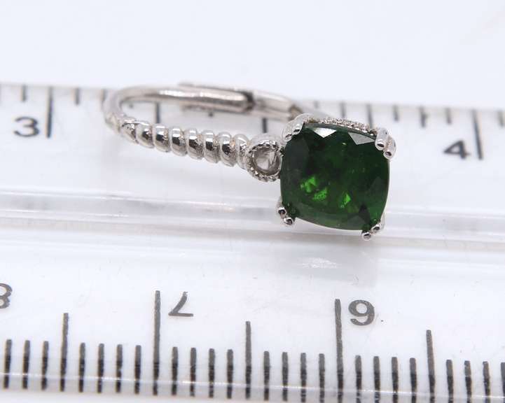 Sterling Silver Gemstone Earrings