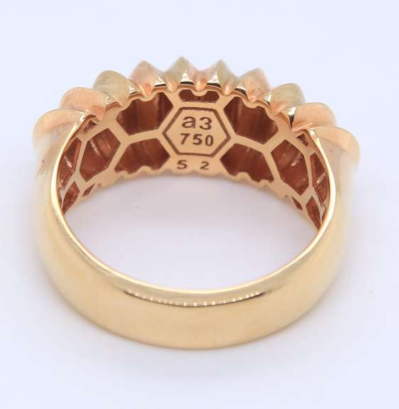 Fabulous Yellow and Rose Gold Ring