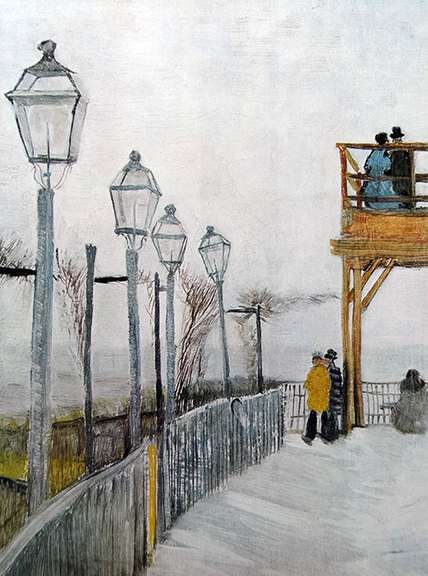 Vincent Van Gogh, Montmartre