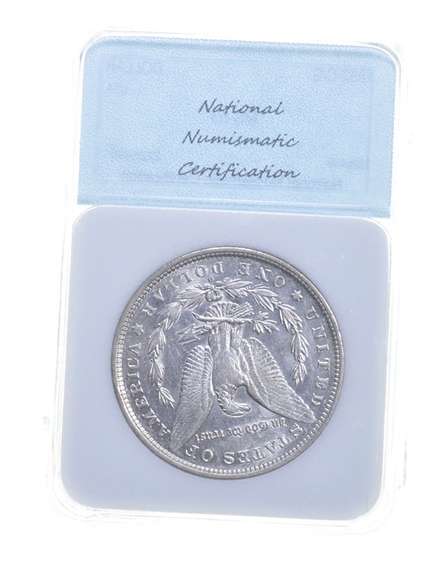 MS63 1882-O/S Morgan Silver Dollar - Graded NNC