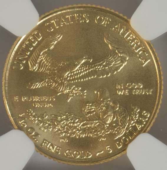 Perfect 2018 $5 Gold Eagle coin. NGC MS70 EARLY RELEASES