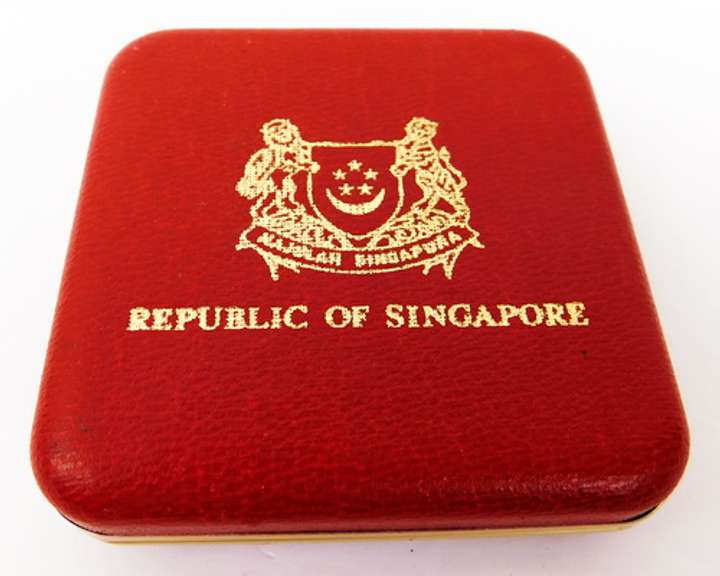 1986 $10 Silver Proof Coin – Singapore