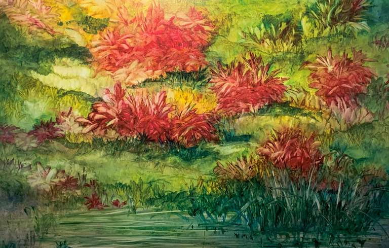 Kamran Khavarani Large Giclee on canvas