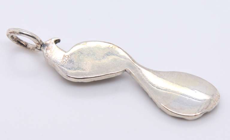 Sterling Silver Eagle Head Pendant