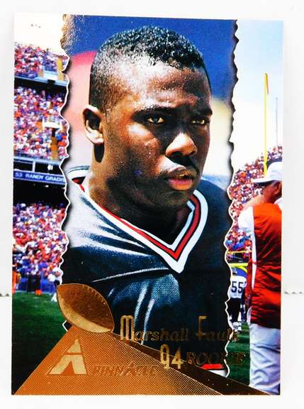 Marshall Faulk 1994 Pinnacle Rookie Football Card