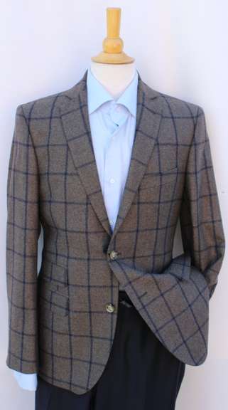 New Collection 2Button Slim Fit Flannel Sport Coat