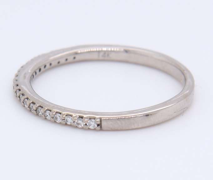 White Gold 1ctw Swirl Bridal Set