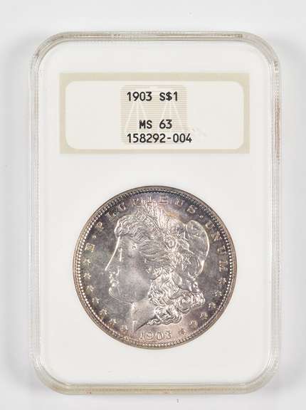 MS63 1903 Morgan Silver Dollar - Graded NGC