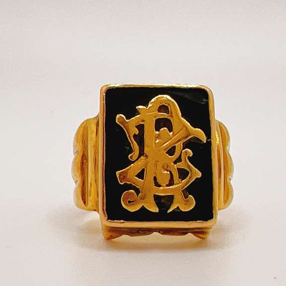 21kt Solid Yellow Gold Ring