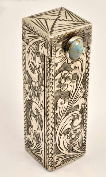 Nice Silver Lipstick Holder
