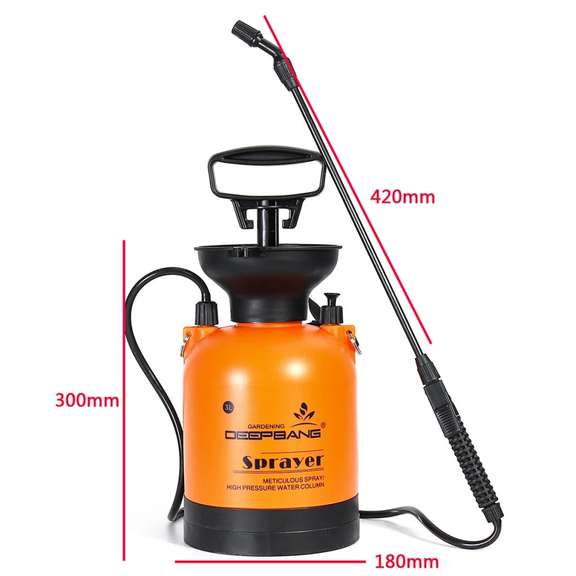 3L Pressure Sprayer Shoulder-mounted Pump Sprayer