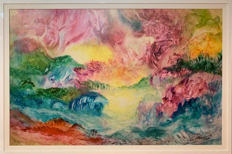 Kamran Khavarani Large Giclee on canvas