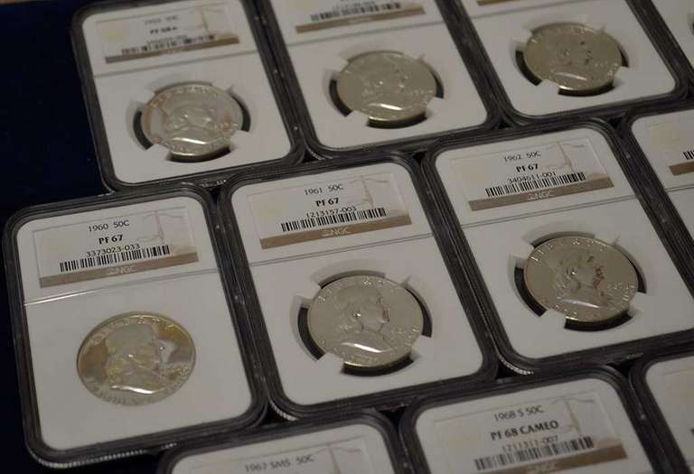Run Of Half Dollars 1959-1971, PR67-PR69 NGC