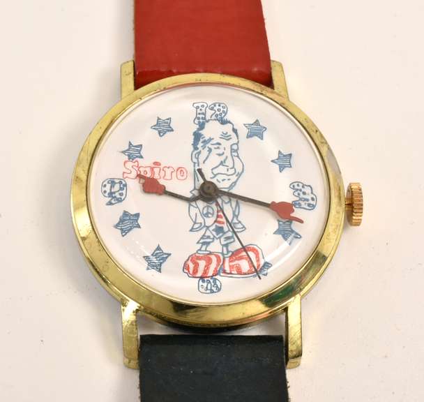Political Memorabilia Spiro Agnew Watch