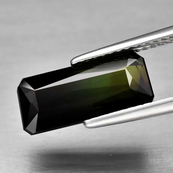 Sultry 3.93ct untreated VS dark green Tourmaline