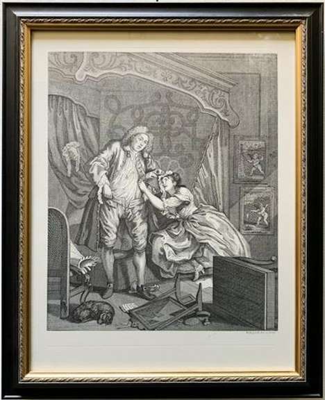 William Hogarth Vintage Engraving