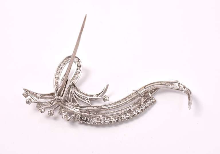 Gorgeous Diamond Pin in Platinum