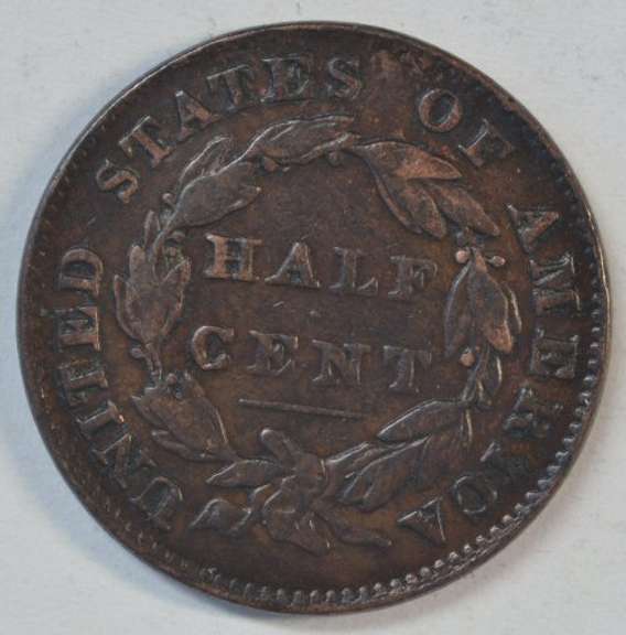 Handsome 1832 Classic Head Half Cent. Sharp