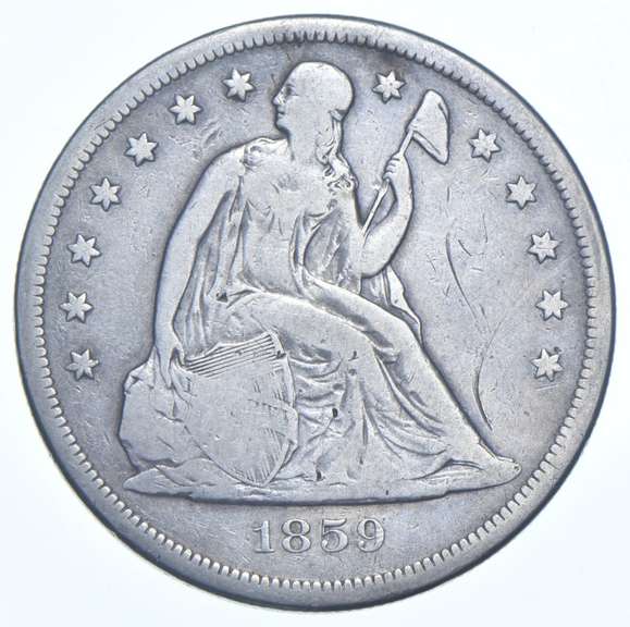 1859-O Seated Liberty Dollar