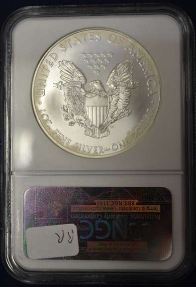 2009 American Silver Eagle Early Releases NGC MS70