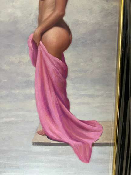 Surrealistic Nude Figure