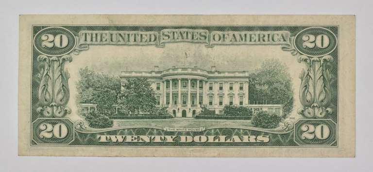 1950-B Star $20 Cleveland, OH U.S. Federal Reserve Note - Green Seal
